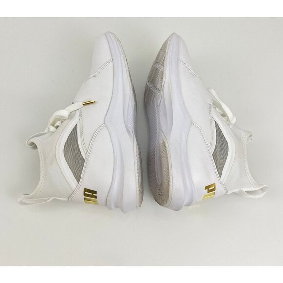 Puma Phenom Lux White Leather High Tops Womens Size 7.5 M - Picture 6 of 10